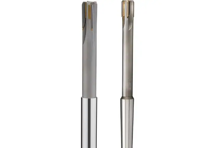 Precision hole reaming machining with carbide machine reamer