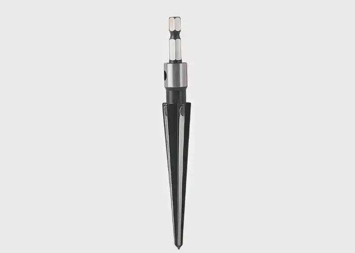 Tapered hole reaming machining with hex shank taper reamer