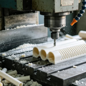 CNC machining scenarios for PVC plastic parts