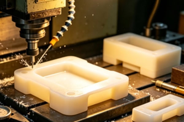 CNC precision machining process for plastic parts