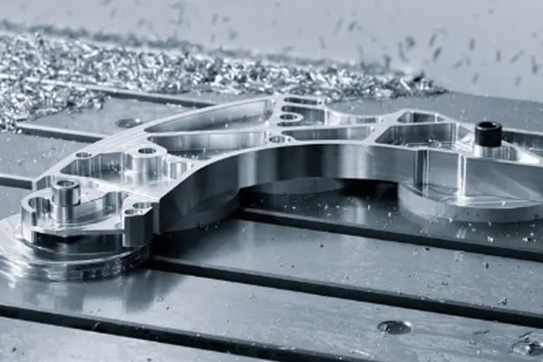 Complex metal processing on machine tool worktable