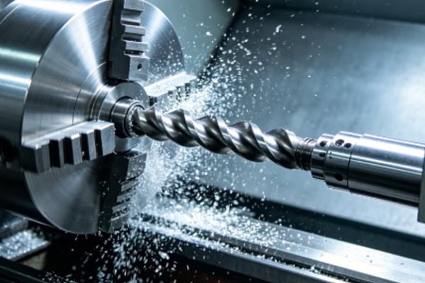 Image of turning process