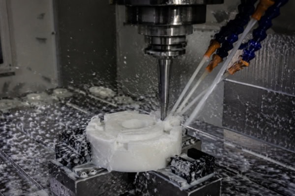 POM in CNC machining process