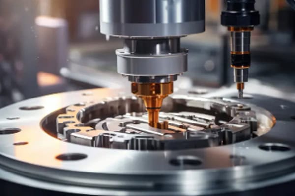 Precision machining of factory machine tools