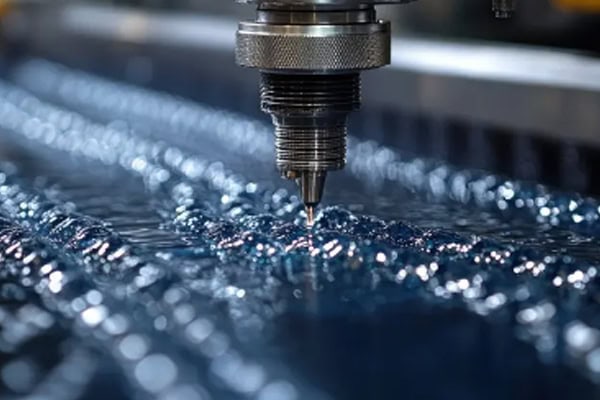Lavorazione di precisione di utensili da taglio raffreddati ad acqua
