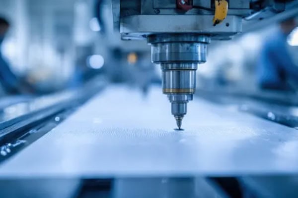 Precision manufacturing of metal surfaces