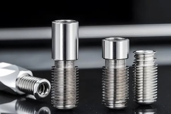 Precision metal bolts and screws