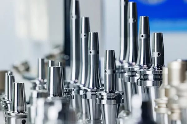 Precision metal parts after CNC machining