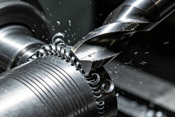 Tool wear diagram in alloy steel machining