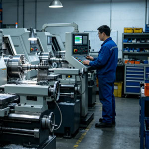 Black surface guide during car cutting process