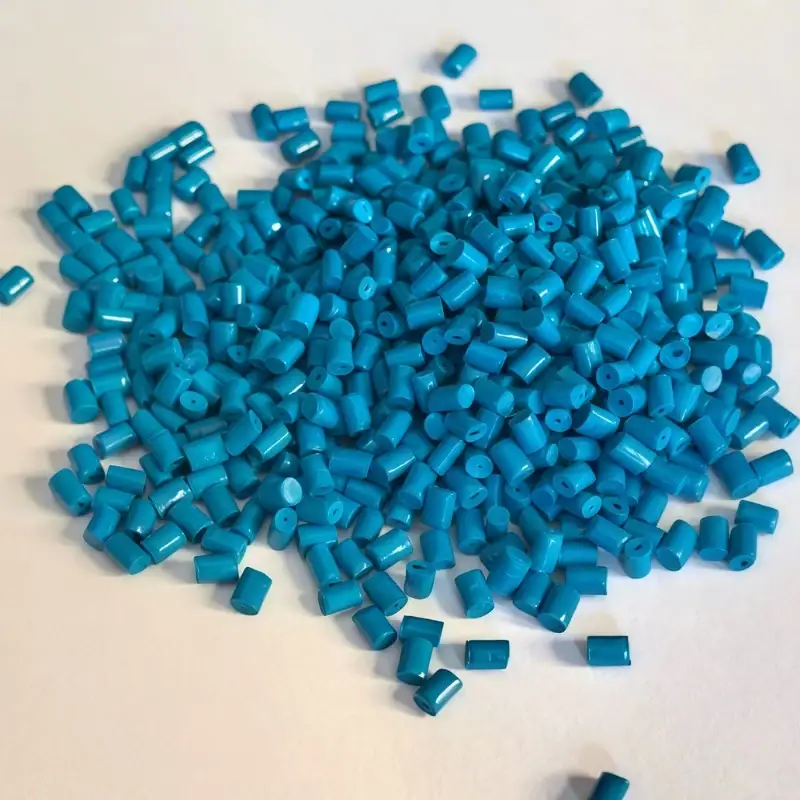 Blue PEI engineering plastic pellets for colored PEI resin material applications