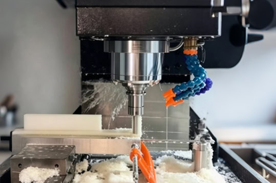 What is the role of CNC plastic machining in precision equipment?