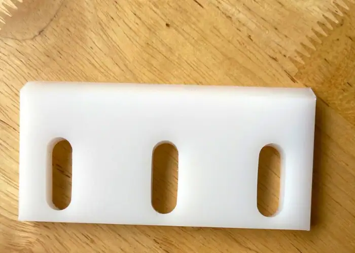 HDPE CNC Machined Wear-Resistant Pads for Corrosion-Resistant Structural Components