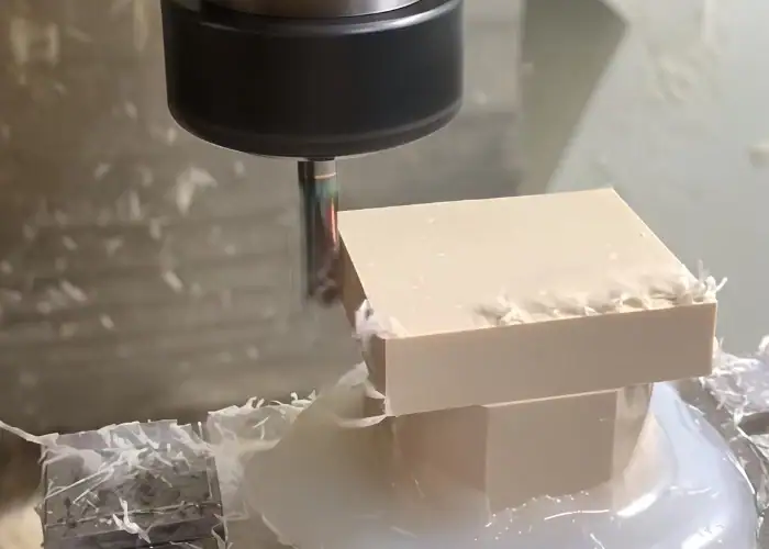 CNC Milling of PEEK Electronic Mechanical Parts