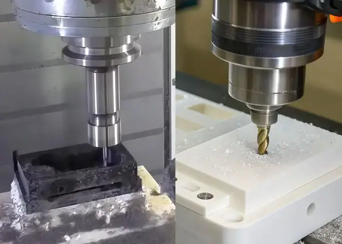 POM vs PA6 medical device CNC machined parts for precision plastic component manufacturing