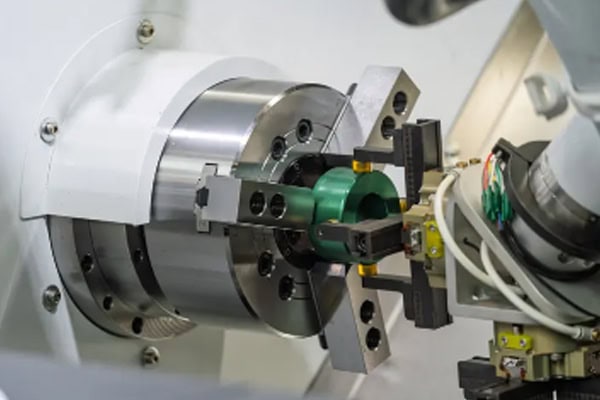 robotic arms process precision parts