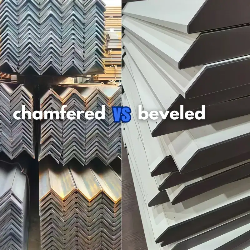 Steel Angle End Treatment: Chamfer vs Welding Bevel
