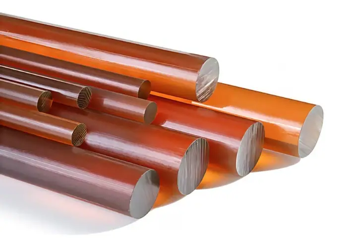 ULTEM 1000 machining material rods for precision plastic components used in aerospace medical and electrical applications
