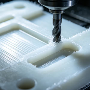 How to solve the problem of excessive vibration when CNC machining plastics?