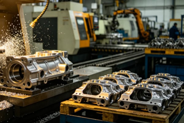 CNC Turning Improves Automotive Manufacturing Efficiency