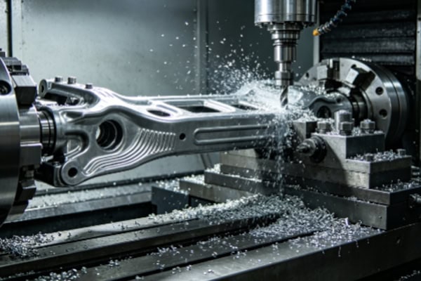 CNC Turning in Automotive Chassis Components