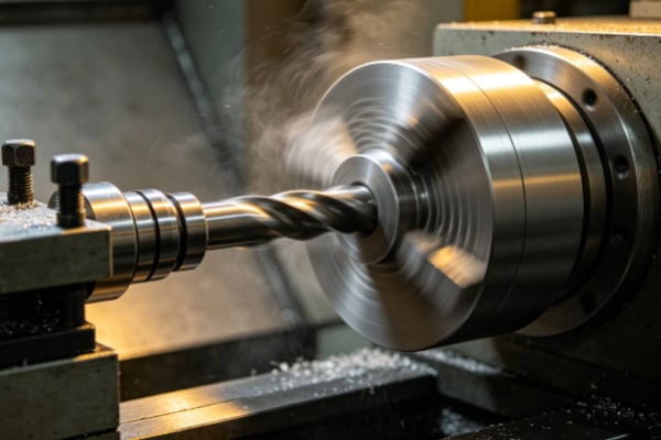 CNC connector mounted 3-wheel drive