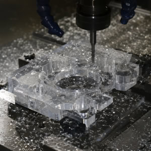 CNC machined polycarbonate PC parts