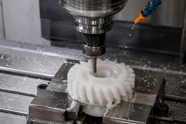 CNC machining scenarios for gear components and plastic parts