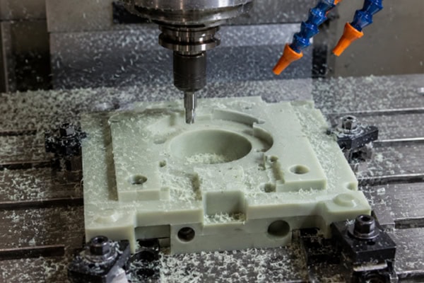 CNC machining site for thermosetting plastic materials
