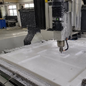 CNC milling machines in industrial workshops
