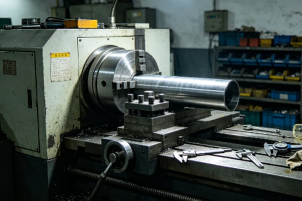 CNC mounting cylinder