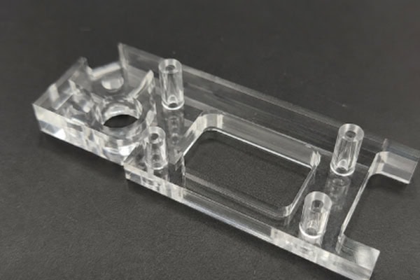 Display of Finished PC CNC Machined Parts