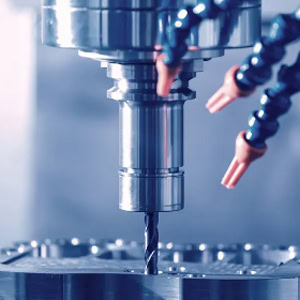 Modern CNC milling machine