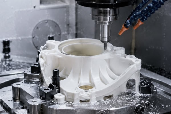 Precision Aerospace Plastic CNC Machining Workshop