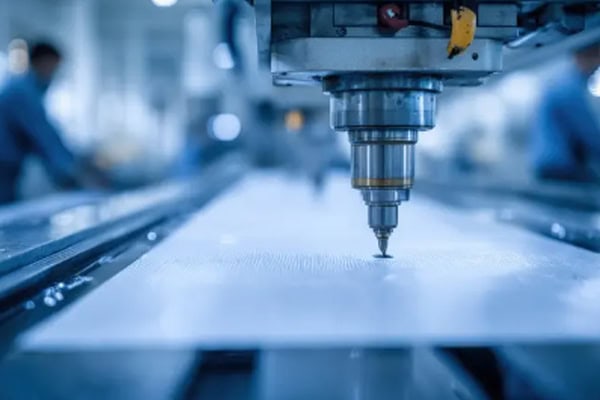 Precision manufacturing of metal surfaces