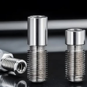 Precision metal bolts and screws