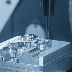 Three-axis CNC milling machine