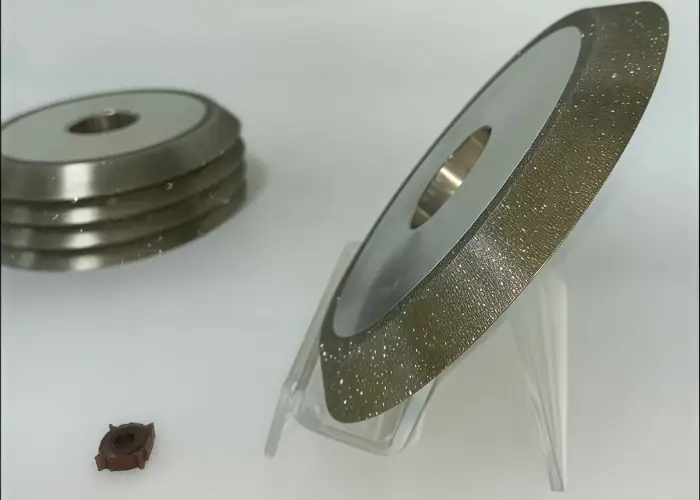 CNC Bevel Machining Electroplated Diamond Grinding Wheel for Profile Bevel Forming