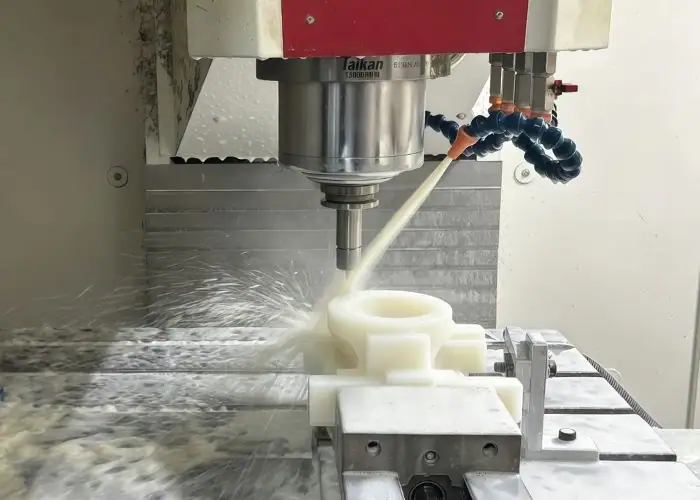 CNC machined Delrin parts for electronic devices with stable dimensions and precision plastic performance