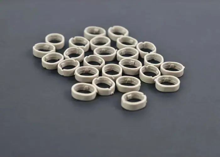 PEEK heat resistant plastic semiconductor fasteners for high-temperature precision applications