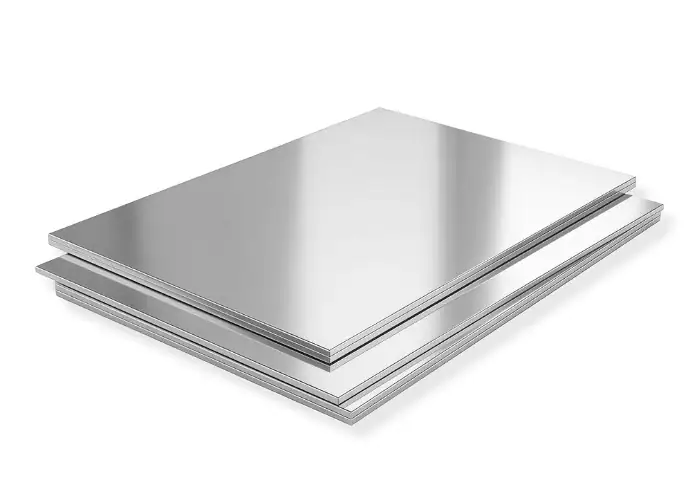 Flat lead sheet material display