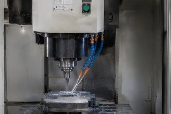 High-speed spindle systems cut metal workpieces.