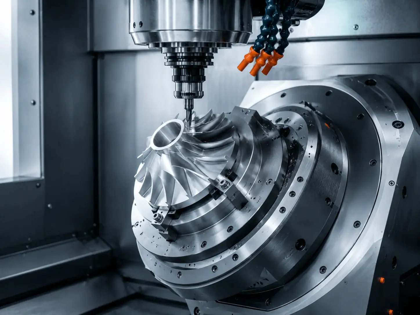5 axis CNC machining for complex precision parts