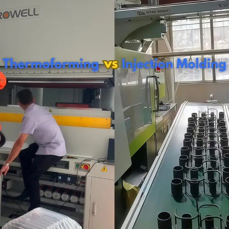 Thermoforming and Injection Molding Production Comparison