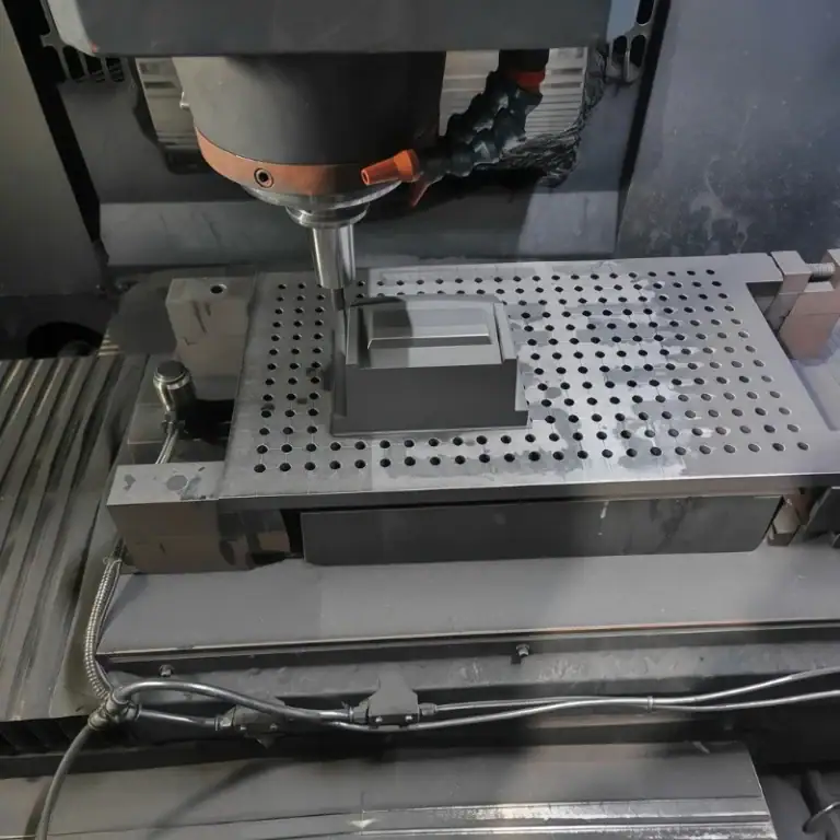 Vertical CNC Machining Center for Graphite Electrode Cavity Rough Milling