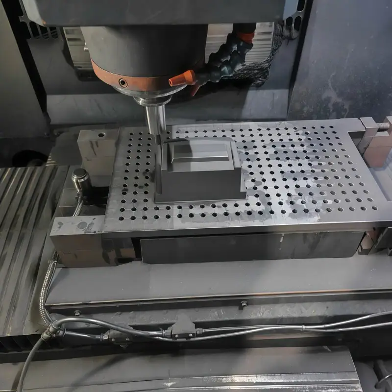 Vertical CNC Machining Center for Graphite Electrode Cavity Rough Milling