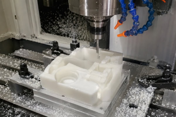 Plastic CNC Lathe Machining Site