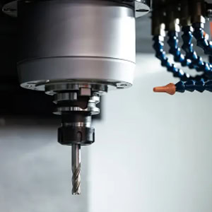 CNC milling machines in modern metal processing plants
