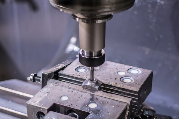 CNC machining center for precision metal milling.