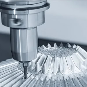 Precision CNC milling machining.
